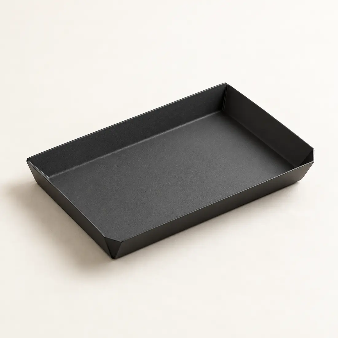 Fold Mini Key Tray in Charcoal black